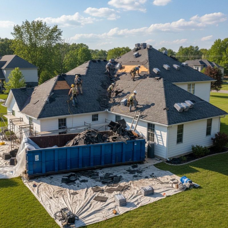 Shingle Roof Replacement in Framingham, MA